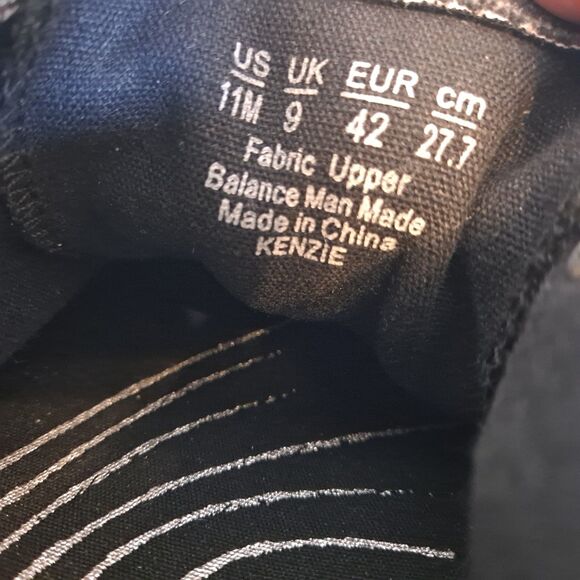 Blowfish Malibu Kensie Distressed Sneakers Women's Sz 11M Black Canvas - Picture 10 of 10